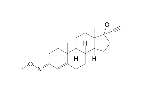 Ethisterone, o-methyloxime