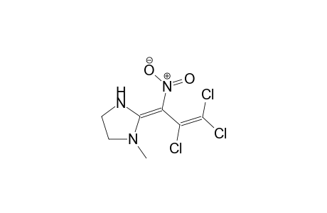 (2E)-1-methyl-2-(2,3,3-trichloro-1-nitro-2-propenylidene)imidazolidine