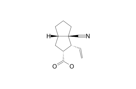 (1R,2R,3aS,6aR)-6a-cyano-1-ethenyl-2,3,3a,4,5,6-hexahydro-1H-pentalene-2-carboxylic acid