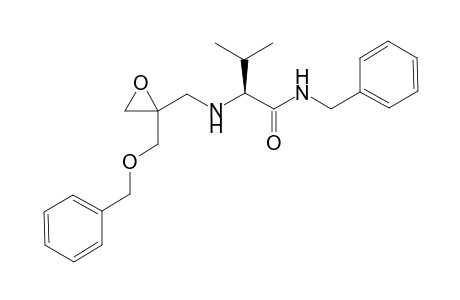 (S)-N-Benzyl-2-[((S,R)-2-benzyloxymethyloxiranyl-methyl)-amino}-3-methylbutyamide