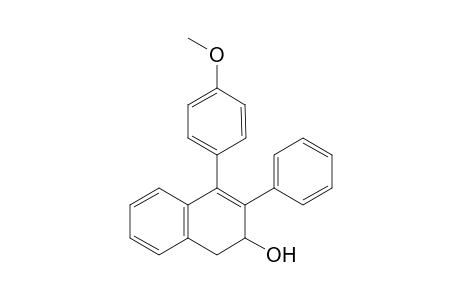 4-(4-Methoxyphenyl)-3-phenyl-1,2-dihydronaphthalen-2-ol