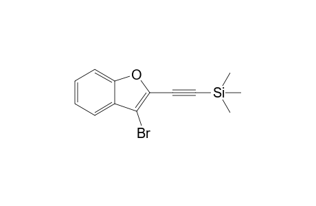 2-(3-bromo-1-benzofuran-2-yl)ethynyl-trimethylsilane