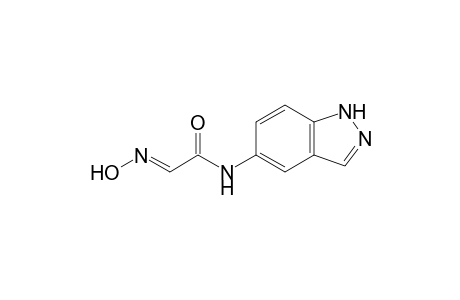 Acetamide, 2-(hydroxyimino)-N-1H-indazol-5-yl-