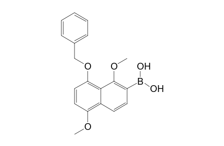 4-BENZYLOXY-1,5-DIMETHOXY-6-NAPHTHYLBORONIC-ACID