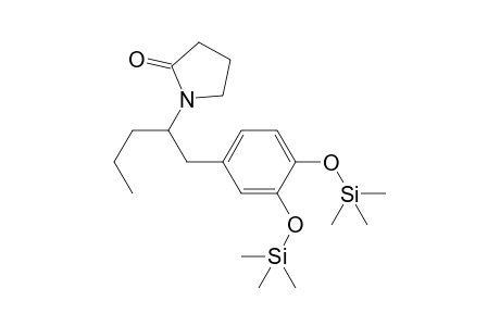 1-(1-(3,4-bis(trimethylsilyloxy)phenyl)pentan-2-yl)pyrrolidin-2-one