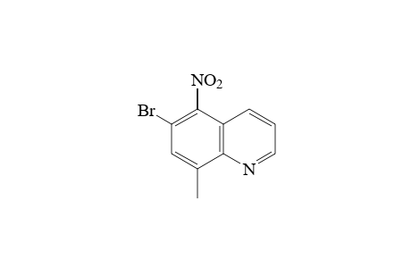 6-bromo-8-methyl-5-nitroquinoline