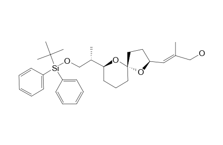 (1'-E,2-S,5-R,7-S,1''-S)-(+)-7'-[2''-(TERT.-BUTYLDIPHENYLSILYLOXY)-1''-METHYLETHYL]-2-(3'-HYDROXY-1'-PROPENYL)-1,6-DIOXASPIRO-[4.5]-DECANE