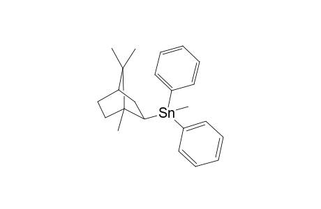 Methyl(diphenyl)(1,7,7-trimethylbicyclo[2.2.1]hept-2-yl)stannane