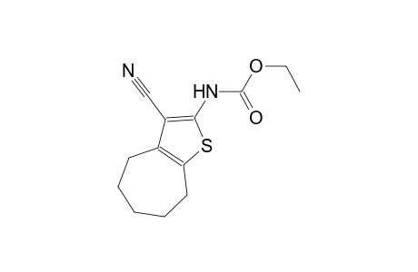 (3-CYANO-5,6,7,8-TETRAHYDRO-4H-CYCLOHEPTA-[B]-THIOPHENE-2-YL)-CARBAMIC-ACID-ETHYLESTER