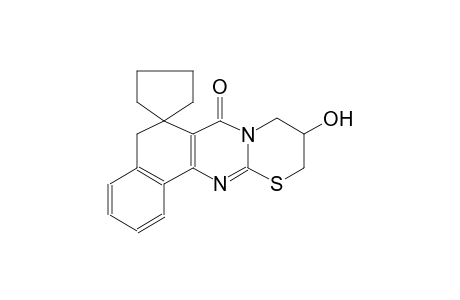 10-hydroxy-10,11-dihydro-5H-spiro[benzo[h][1,3]thiazino[2,3-b]quinazoline-6,1'-cyclopentan]-7(9H)-one