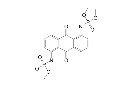 N,N'-1,5-anthraquinonylenediphosphoramidic acid, tetramethyl ester