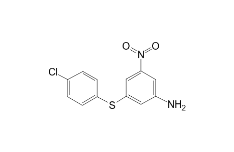 Benzenamine, 3-[(4-chlorophenyl)thio]-5-nitro-