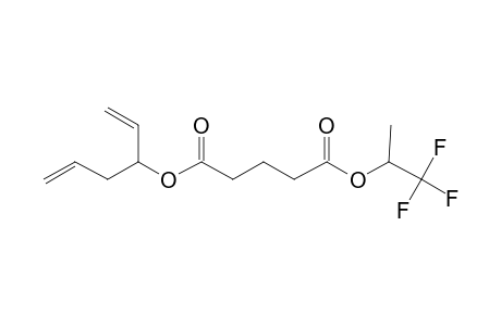 Glutaric acid, hexa-1,5-dien-3-yl 1,1,1-trifluoroprop-2-yl ester