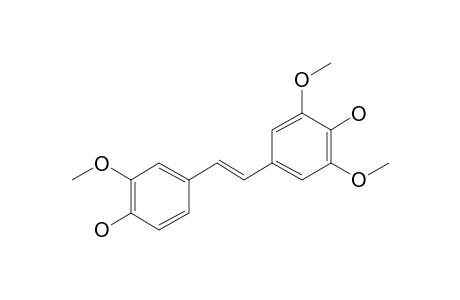 4-(4-Hydroxy-3-methoxystyryl)-2,6-dimethoxyphenol