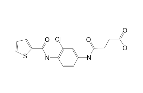 4-[3-Chloro-4-(2-thenoylamino)anilino]-4-keto-butyric acid