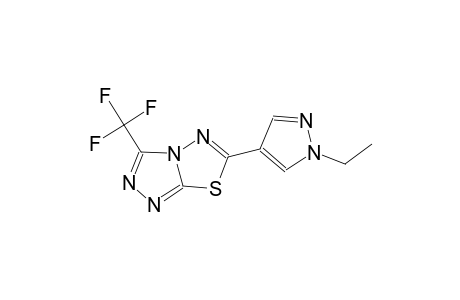 6-(1-ethyl-1H-pyrazol-4-yl)-3-(trifluoromethyl)[1,2,4]triazolo[3,4-b][1,3,4]thiadiazole