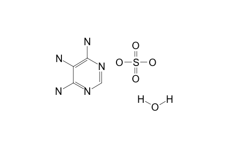 4,5,6-triaminopyrimidine, sulfate(1:1), hydrate