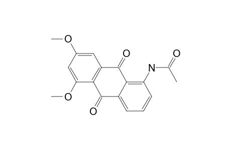 Acetamide, N-(9,10-dihydro-5,7-dimethoxy-9,10-dioxo-1-anthracenyl)-