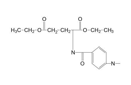 N-[p-(methylamino)benzoyl]-L-glutamic acid, diethyl ester