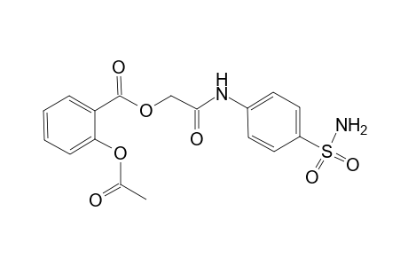 2-[4-(Aminosulfonyl)anilino]-2-oxoethyl 2-(acetyloxy)benzoate