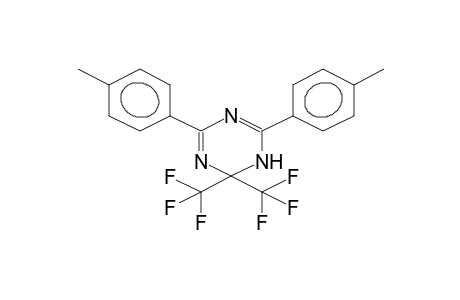 2,6-DI(4-METHYLPHENYL)-4,4-BIS(TRIFLUOROMETHYL)-1,4-DIHYDRO-1,3,5-TRIAZINE