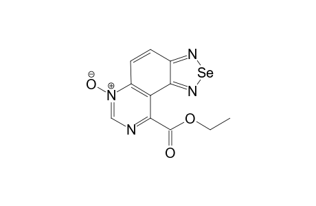 6-Oxido-[1,2,5]selenadiazolo[3,4-f]quinazolin-6-ium-9-carboxylic acid ethyl ester