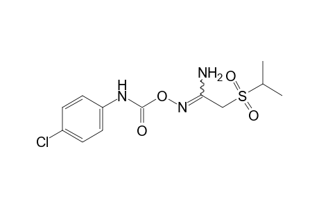 O-[(p-chlorophenyl)carbamoyl]-2-(isopropylsulfonyl)acetamidoxime