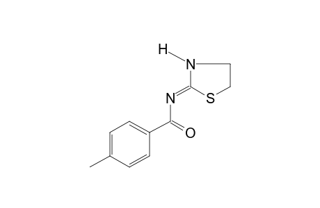 N-(2-thiazolidinylidene)-p-toluamide