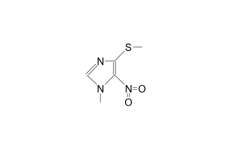 1-Methyl-4-methylthio-5-nitro-imidazole