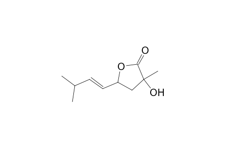 3-Hydroxy-3-methyl-5-[(E)-3-methyl-1-butenyl]-4,5-dihydro-2(3H)-furanone