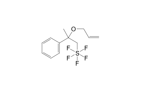 (2-(allyloxy)-2-phenylpropyl)pentafluoro-lamda-6-sulfane
