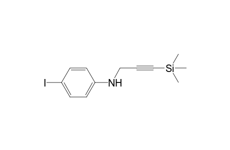 4-iodo-N-(3-trimethylsilylprop-2-ynyl)aniline