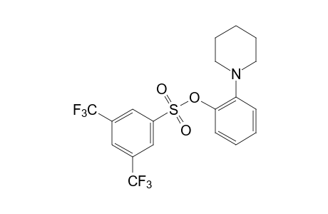 alpha,alpha,alpha,alpha',alpha',alpha'-HEXAFLUORO-3,5-XYLENESULFONIC ACID,o-PIPERIDINOPHENYL ESTER