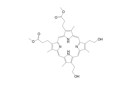 2,4-BIS-(2-HYDROXYETHYL)-6,7-BIS-[2-(METHOXYCARBONYL)-ETHYL]-1,3,5,8-TETRAMETHYLPORPHYRIN