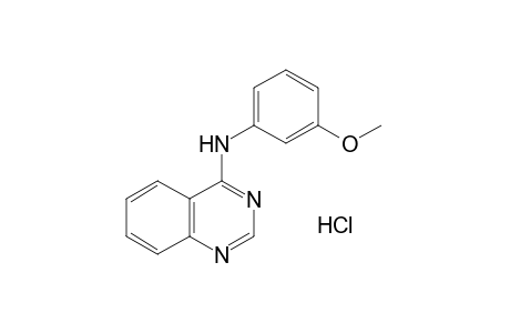 4-(m-anisidino)quinazoline, monohydrochloride