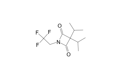 2,4-Azetidinedione, 3,3-bis(1-methylethyl)-1-(2,2,2-trifluoroethyl)-