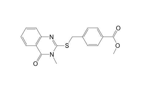 Methyl 4-{[(3-methyl-4-oxo-3,4-dihydro-2-quinazolinyl)sulfanyl]methyl}benzoate