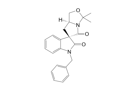 (3,7a'S)-1-benzyl-3',3'-dimethyl-7',7a'-dihydro-1'H-spiro[indoline-3,6'-pyrrolo[1,2-c]oxazole]-2,5'(3'H)-dione