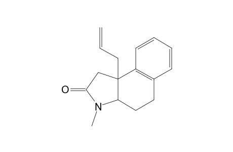 9b-ALLYL-3-METHYL-3a,4,5,9b-TETRAHYDROBENZ[e]INDOLIN-2-ONE