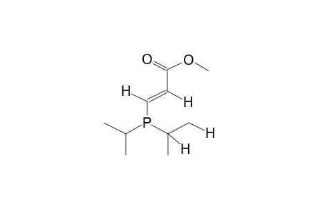 2-Propenoic acid, 3-[bis(1-methylethyl)phosphino]-, methyl ester