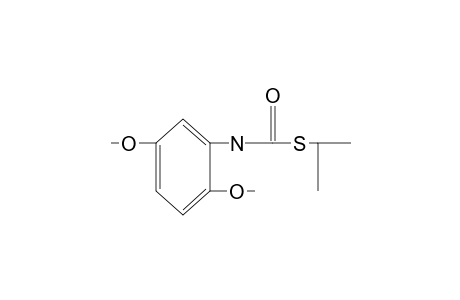 2,5-dimethoxythiocarbanilic acid, S-isopropyl ester