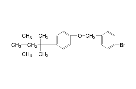 p-bromobenzyl p-(1,1,3,3-tetramethylbutyl)phenyl ether