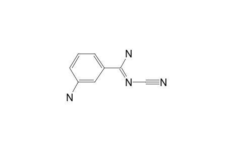 Aniline, 3-[N-cyanoguanyl]-