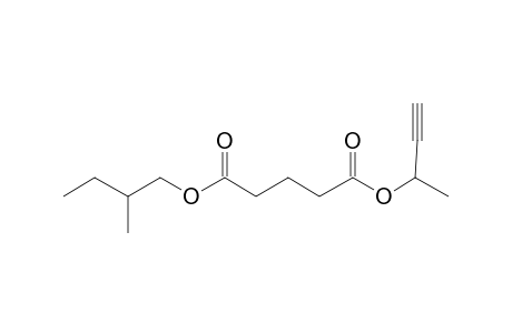 Glutaric acid, but-3-yn-2-yl 2-methylbutyl ester