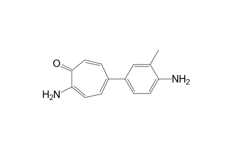 2-Amino-5-(4-amino-3-methylphenyl)tropone