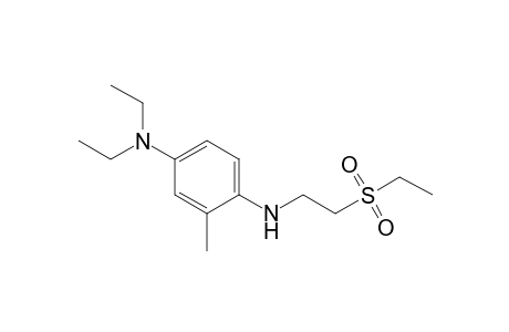 N4,N4-diethyl-N1-(2-ethylsulfonylethyl)-2-methyl-benzene-1,4-diamine