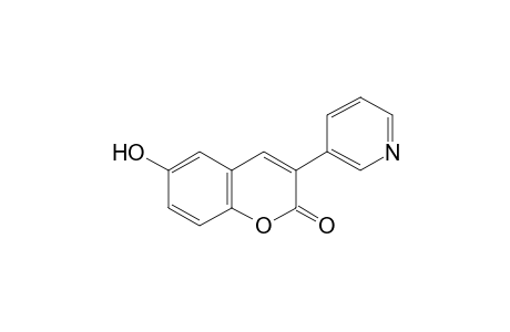 6-hydroxy-3-(3-pyridyl)coumarin