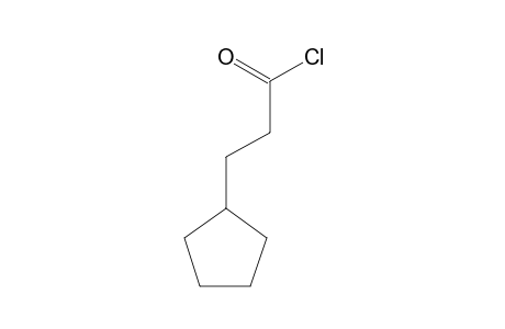 3-Cyclopentanepropionyl chloride