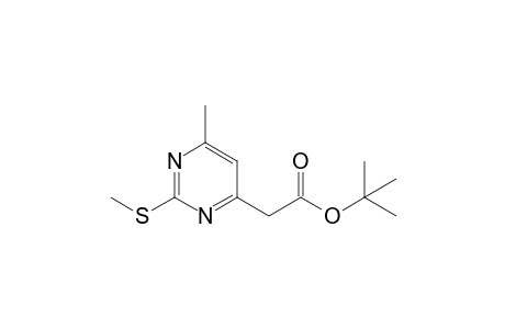 TERT.-BUTYL-(6-METHYL-2-METHYLTHIO-4-PYRIMIDINYL)-ACETATE