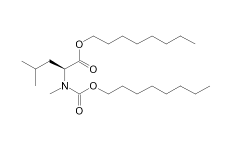 L-Leucine, N-methyl-N-(octyloxycarbonyl)-, octyl ester